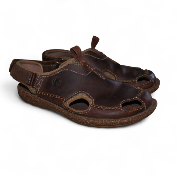 Merrell Vibram Fisherman Sandals Men's Size 9 Rambler Redwood - Picture 14 of 15